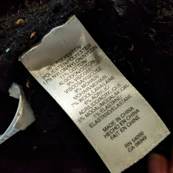 Vintage Rachel Roy Sequin Metallic Knit Sweater Dress - Picture 8 of 9